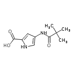 CAS#: 305809-16-9， 4-[(2,2-Dimethylpropanoyl)Amino]-1H-Pyrrole-2-Carboxylic Acid
