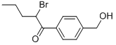 CAS#: 30611-27-9， 2-Bromo-1-(4-Hydroxymethyl-Phenyl)-Pentan-1-One
