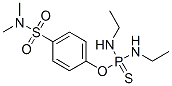 CAS#: 3062-58-6， 4-Bis(Ethylamino)Phosphinothioyloxy-N,N-Dimethylbenzenesulfonamide