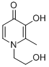 CAS#: 30652-21-2， 3-Hydroxy-1-(2-Hydroxyethyl)-2-Methylpyridin-4-One