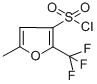 结构式 CAS# 306935-02-4, 5-甲基-2-(三氟甲基)-3-呋喃磺酰氯