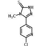 CAS#: 306936-79-8， 5-(6-Chloro-3-Pyridinyl)-4-Methyl-2,4-Dihydro-3H-1,2,4-Triazole-3-Thione