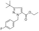 structure of CAS# 306936-98-1, Ethyl 3-(Tert-Butyl)-1-(4-Fluorobenzyl)-1H-Pyrazole-5-Carboxylate;ETHYL 3-(TERT-BUTYL)-1-(4-FLUOROBENZYL)-1H-PYRAZOLE-5-CARBOXYLATE;Ethyl3-Tert-Butyl-1-(4-Fluorobenzyl)-1H-Pyrazole-5-Carboxylate97%;3-(Tert-Butyl)-5-(Ethoxycarbonyl)-1-(4-Fluorobenzyl)-1H-Pyrazole