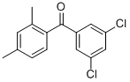structure of CAS# 306937-29-1, (3,5-Dichlorophenyl)(2,4-Dimethylphenyl)Methanone