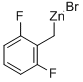 structure of CAS# 307496-33-9, 2,6-Difluorobenzylzinc Bromide