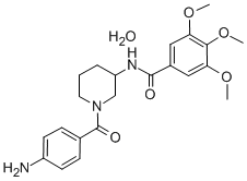 CAS#: 30751-15-6， N-(1-(P-Aminobenzoyl)-3-Piperidyl)-3,4,5-Trimethoxybenzamide Hydrate