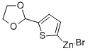 CAS#: 307531-84-6， 5-(1,3-Dioxolan-2-Yl)-2-Thienylzinc Bromide