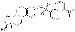 CAS#: 30808-48-1， [(8R,9S,13S,14S,17S)-17-Hydroxy-13-Methyl-6,7,8,9,11,12,14,15,16,17-Decahydrocyclopenta[a]Phenanthren-3-Yl] 5-Dimethylaminonaphthalene-1-Sulfonate