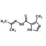 CAS#: 308305-50-2， N'-Isopropylidene-4-Methyl-1H-Imidazole-5-Carbohydrazide