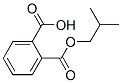 structure of CAS# 30833-53-5, Isobutyl Hydrogen Phthalate;2-Isobutoxycarbonylbenzoic Acid;2-(Isobutoxy-Oxomethyl)Benzoic Acid;1,2-Benzenedicarboxylic Acid, Mono(2-Methylpropyl) Ester (9Ci)