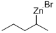 structure of CAS# 308796-07-8, 1-Methylbutylzinc Bromide;1-METHYLBUTYLZINC BROMIDE, 0.5M SOLUTION IN TETRAHYDROFURAN;1-Methylbutylzinc Bromide Solution 0.5 In THF;1-Methylbutylzinc Bromide Solution
