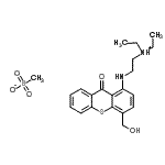 CAS#: 30922-68-0， 1-{[2-(Diethylamino)Ethyl]Amino}-4-(Hydroxymethyl)-9H-Thioxanthen-9-One Methanesulfonate (1:1)