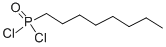 structure of CAS# 3095-94-1, 1-Octylphosphonic Dichloride;Octylphosphonic Dichloride