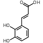 CAS#: 31082-90-3， (2E)-3-(2,3-Dihydroxyphenyl)Acrylic Acid