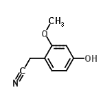 CAS#: 310869-92-2， (4-Hydroxy-2-Methoxyphenyl)Acetonitrile