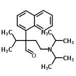 CAS#: 31098-60-9， 2-[2-(Diisopropylamino)Ethyl]-3-Methyl-2-(1-Naphthyl)Butanal