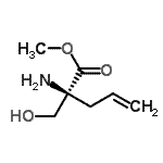CAS#: 311345-45-6， Methyl 2-Allyl-L-Serinate