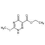CAS#: 31143-85-8， Ethyl 3-(Methylsulfanyl)-5-Oxo-2,5-Dihydro-1,2,4-Triazine-6-Carboxylate