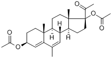 CAS#: 3116-07-2， [(3S,8R,9S,10R,13S,14S,17R)-17-Acetyl-3-Acetyloxy-6,10,13-Trimethyl-1,2,3,8,9,11,12,14,15,16-Decahydrocyclopenta[a]Phenanthren-17-Yl] Acetate