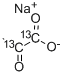 structure of CAS# 312623-97-5, Pyruvic-1,2-13C2 Acid Sodium Salt