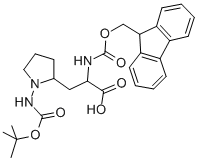 CAS#: 313052-08-3， 2-N-Fmoc-Amino-3-(2-N-Boc-Amino-Pyrrolidinyl)Propionic Acid