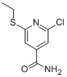 CAS#: 313269-83-9， 2-Chloro-6-(Ethylthio)-4-Pyridinecarboxamide