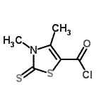 CAS#: 313514-02-2， 3,4-Dimethyl-2-Thioxo-2,3-Dihydro-1,3-Thiazole-5-Carbonyl Chloride