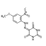 CAS#: 31353-87-4， 5-[(4-Methoxy-2-Nitrophenyl)Hydrazono]-2,4,6(1H,3H,5H)-Pyrimidinetrione
