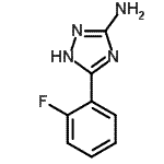 CAS#: 313662-92-9， 5-(2-Fluorophenyl)-1H-1,2,4-Triazol-3-Amine