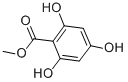 structure of CAS# 3147-39-5, Methyl 2,4,6-Trihydroxybenzoate;2,4,6-Trihydroxybenzoic Acid Methyl Ester;Zinc00394662;Inchi=1/C8h8o5/C1-13-8(12)7-5(10)2-4(9)3-6(7)11/H2-3,9-11H,1H