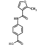 CAS#: 314746-09-3， 4-[(2-Methyl-3-Furoyl)Amino]Benzoic Acid