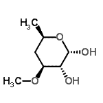 CAS#: 3150-28-5， 4,6-Dideoxy-3-O-Methyl-alpha-D-Xylo-Hexopyranose