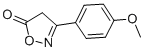 structure of CAS# 31709-47-4, 3-(4-Methoxyphenyl)-5(4H)-Isoxazolone;3-(4-METHOXYPHENYL)-5(4H)-ISOXAZOLONE