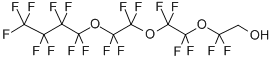 structure of CAS# 317817-24-6, 1H,1H-Perfluoro-3,6,9-Trioxatridecan-1-Ol;FLUORINATED TRIETHYLENE GLYCOL MONOBUTYL ETHER;1H,1H-PERFLUORO-3,6,9-TRIOXATRIDECAN-1-OL