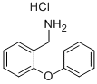 结构式 CAS# 31963-35-6, 1-(2-苯氧基苯基)甲胺盐酸盐
