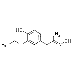 CAS#: 319913-91-2， 2-Ethoxy-4-[(2E)-2-(Hydroxyimino)Propyl]Phenol