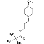 CAS#: 32041-74-0， 3-(4-Methyl-1-Piperazinyl)Propyl Pivalate