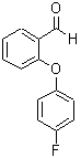 structure of CAS# 320423-61-8, 2-(4-Fluorophenoxy)Benzaldehyde