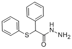 结构式 CAS# 32121-53-2, 2-苯基-2-苯基硫基乙酰肼