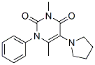 CAS#: 32150-61-1， 3,6-Dimethyl-1-Phenyl-5-Pyrrolidin-1-Ylpyrimidine-2,4-Dione