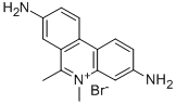 CAS 登录号：32155-21-8， 5,6-二甲基菲啶-5-鎓-3,8-二胺溴化物