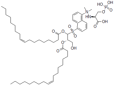 CAS#: 321595-11-3， N-Dansyl-1,2-dioleoyl-sn-glycero-3-phospho-L-serine