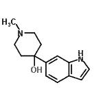 CAS#: 321744-84-7， 4-(1H-Indol-6-Yl)-1-Methyl-4-Piperidinol