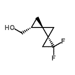 CAS#: 321857-33-4， [(1R,3S,4R)-5,5-Difluorodispiro[2.0.2.1]Hept-1-Yl]Methanol