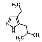 CAS#: 321864-90-8， 4-Ethyl-5-Isobutyl-1H-Pyrazole