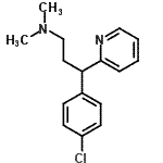 CAS#: 32188-09-3， 3-(4-Chlorophenyl)-N,N-Dimethyl-3-(2-Pyridinyl)-1-Propanamine