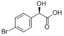 结构式 CAS# 32189-34-7, (R)-4-溴扁桃酸