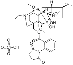 CAS#: 321938-55-0， Lycaconitine Perchlorate