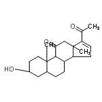 CAS#: 32226-03-2， (3alpha,5alpha)-3-Hydroxypregn-16-Ene-11,20-Dione