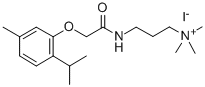 CAS#: 32305-19-4， Trimethyl-[3-[[2-(5-Methyl-2-Propan-2-Ylphenoxy)Acetyl]Amino]Propyl]Azanium Iodide